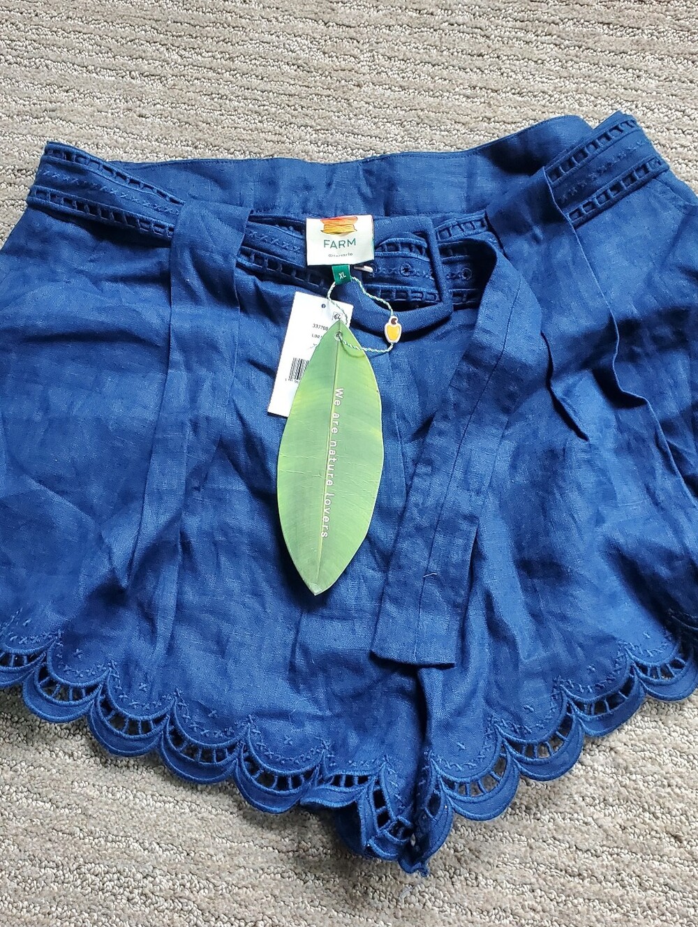FARM Rio Richelieu linen shorts - Picture 3 of 9
